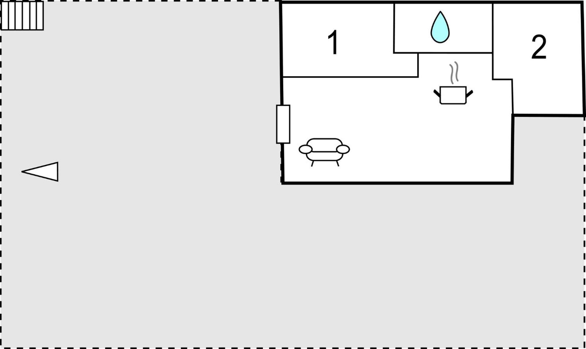 2 Bedroom Lovely Home In קלמאטה מראה חיצוני תמונה